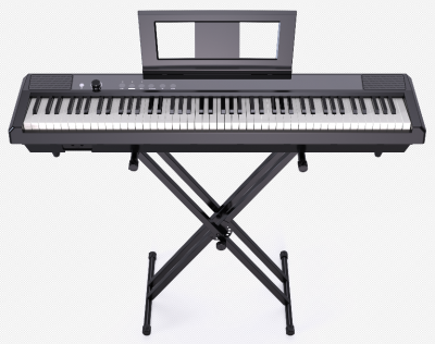  2020 nouveau 88 touches contrepoids clavier piano numérique électronique noir droit